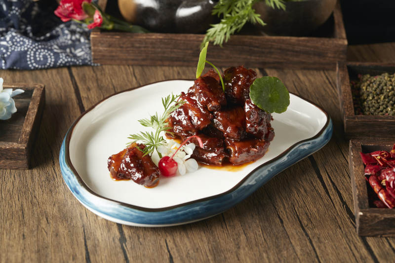 红烧蜜香糖醋猪排骨图片