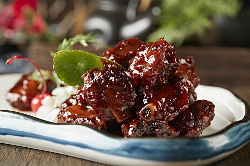 红烧蜜香糖醋猪排骨图片