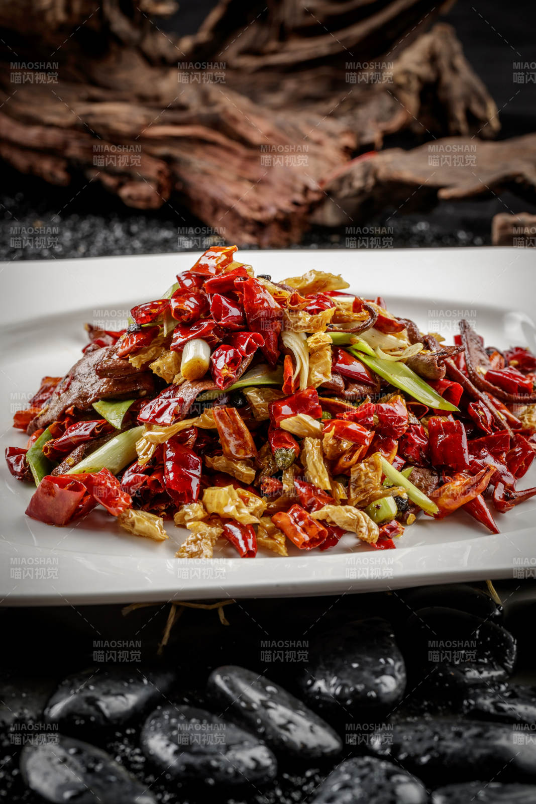 白椒炒猪肝图片