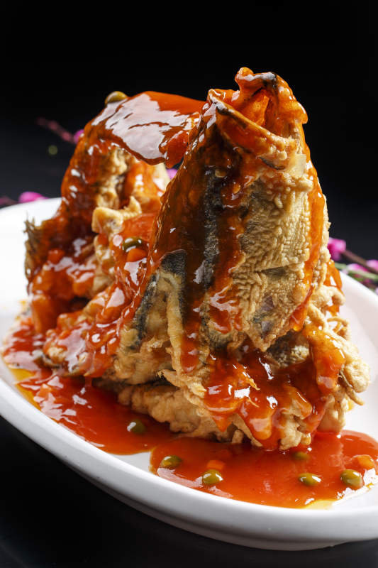 美味浇汁松鼠鱼图片