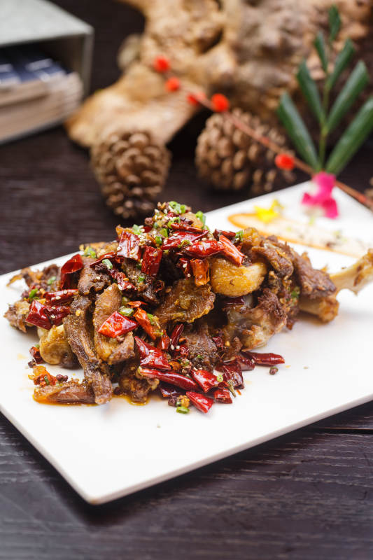 辣炒川味牛腱子肉图片