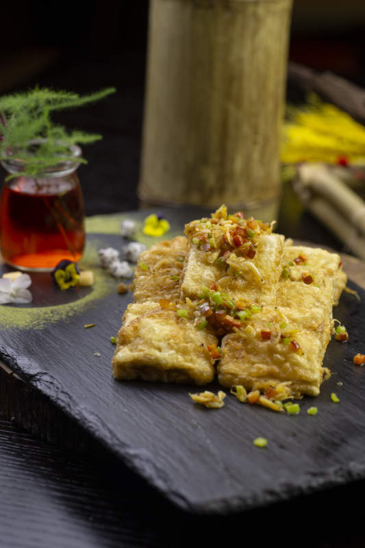 香煎长沙臭豆腐图片