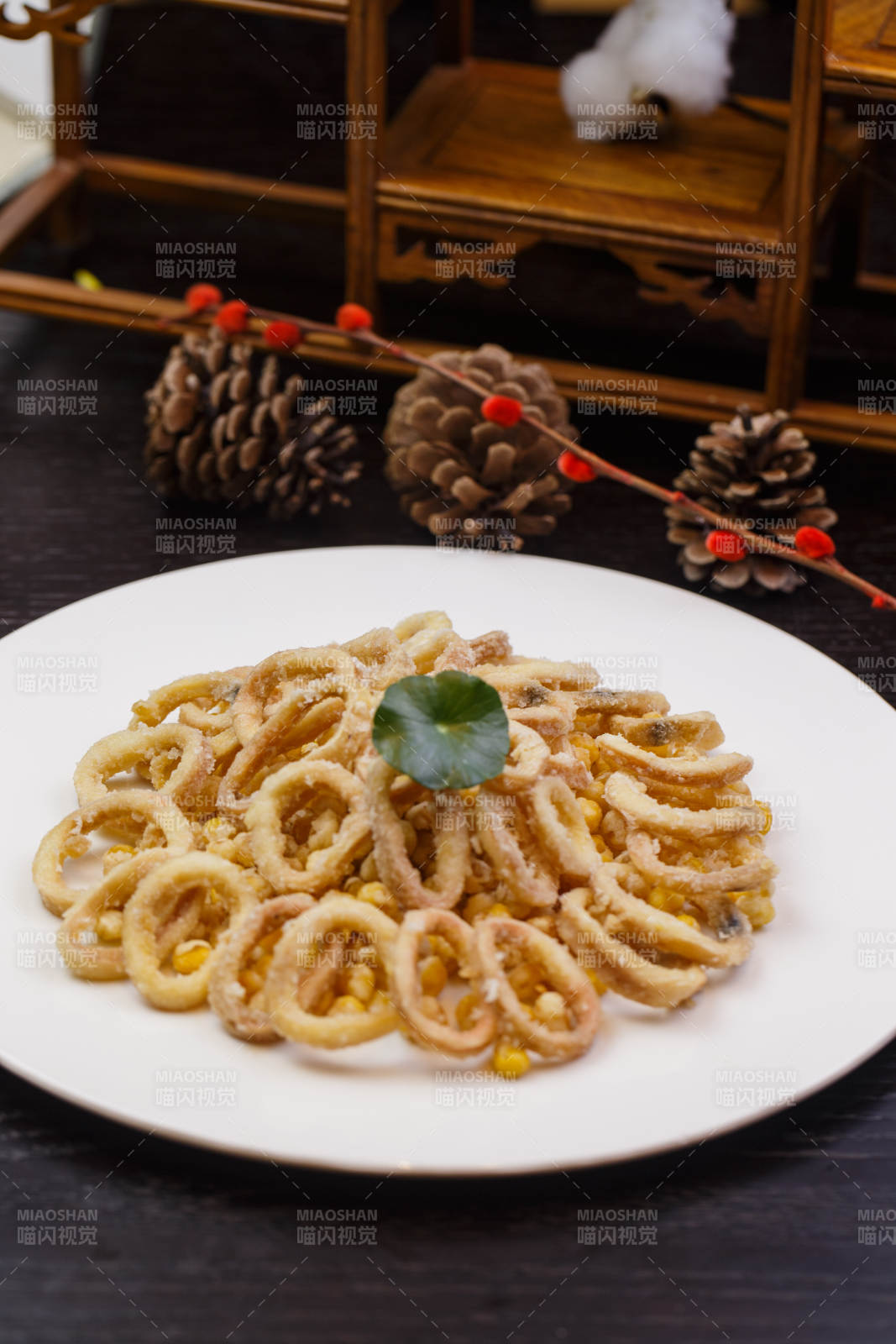 香酥鱿鱼圈图片