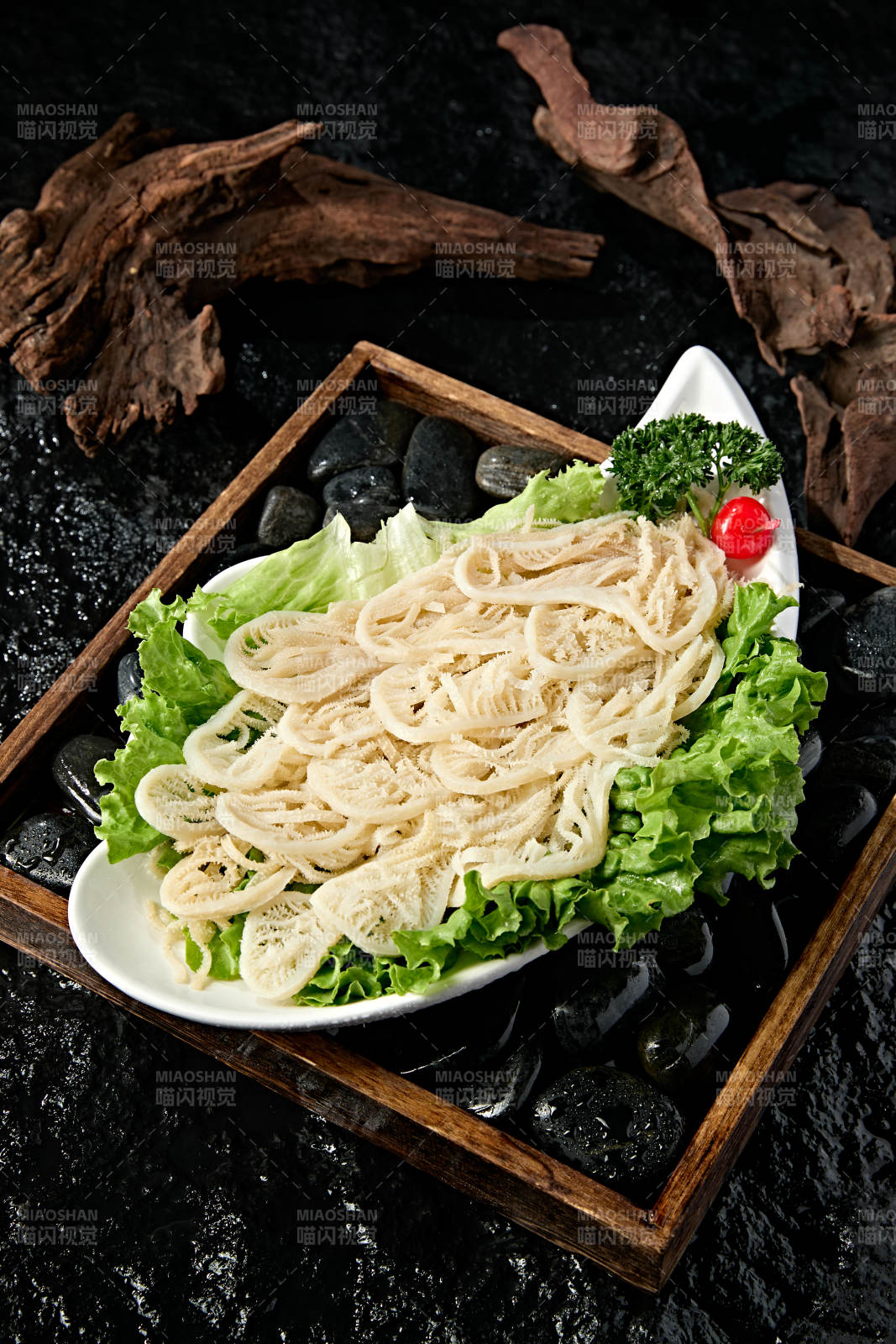 美味火锅涮品食材新鲜毛肚丝图片