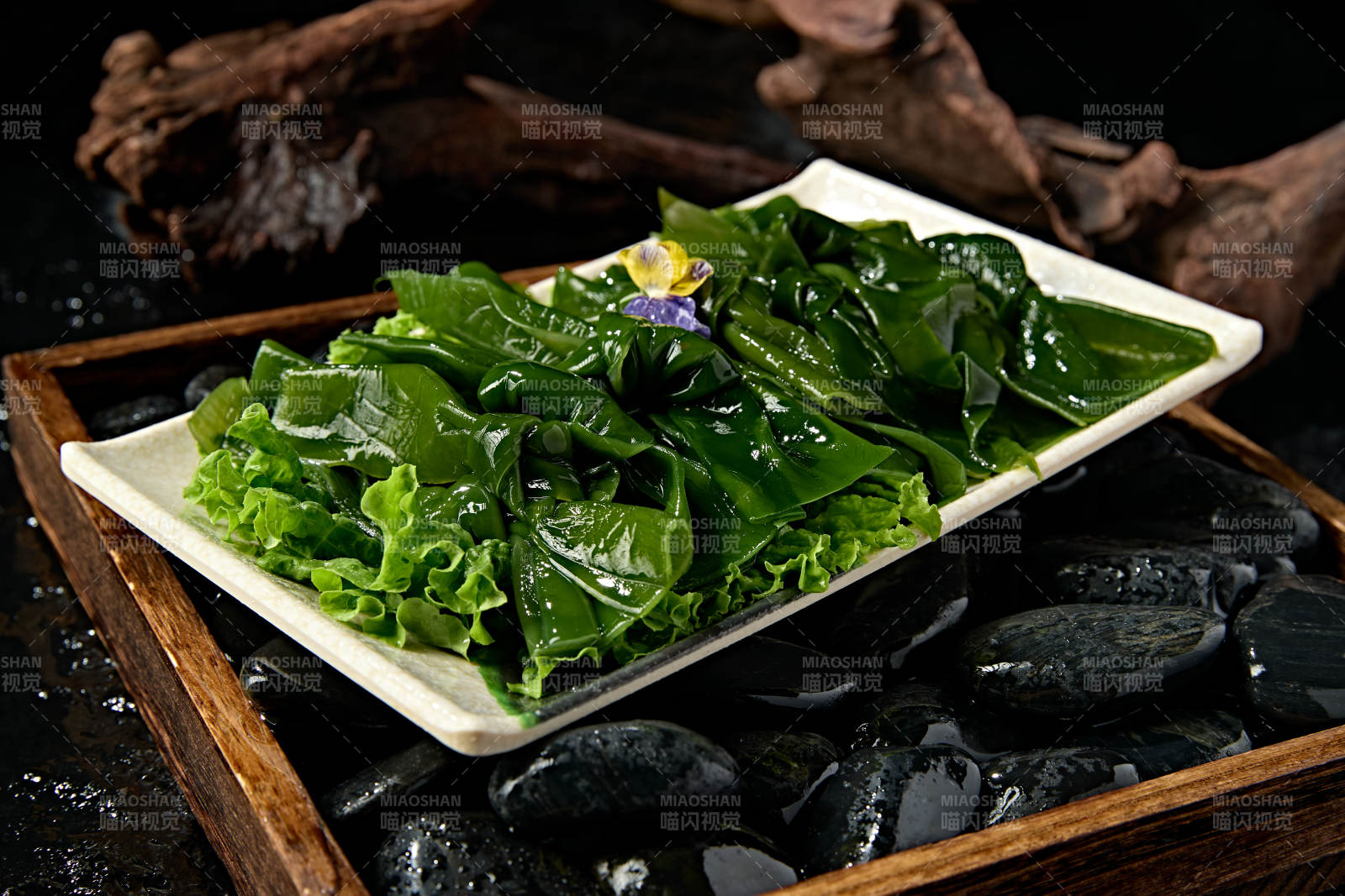 火锅食材鲜海菜困不卷图片