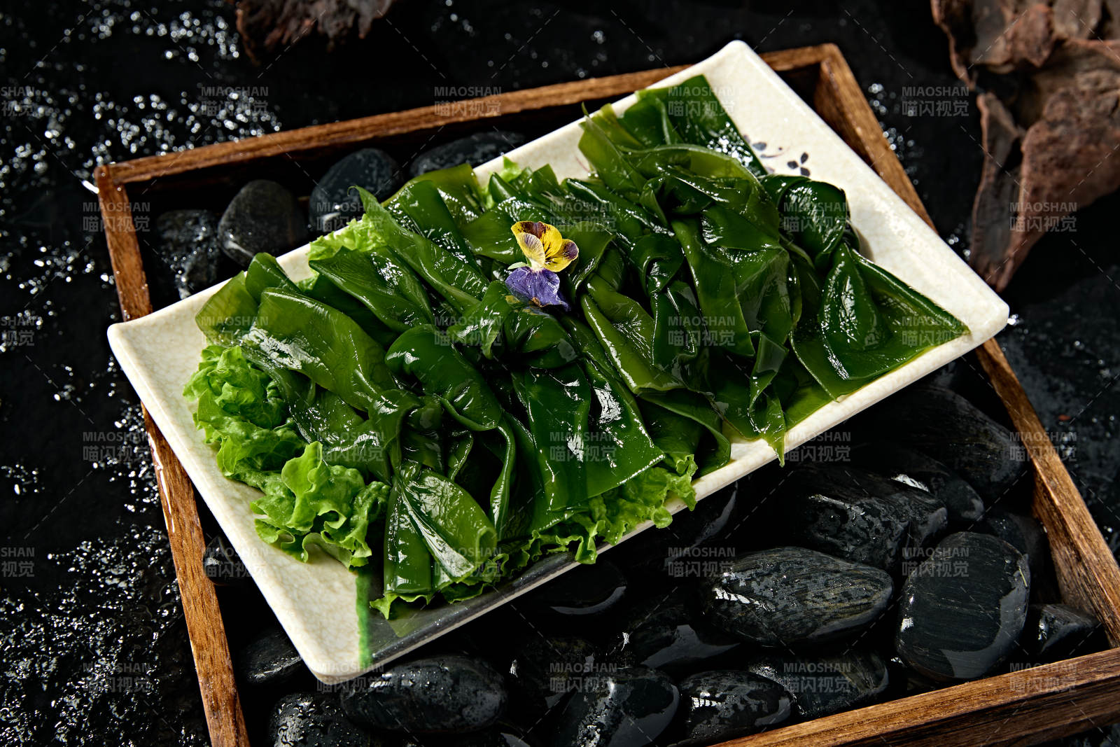 火锅食材鲜海菜困不卷图片