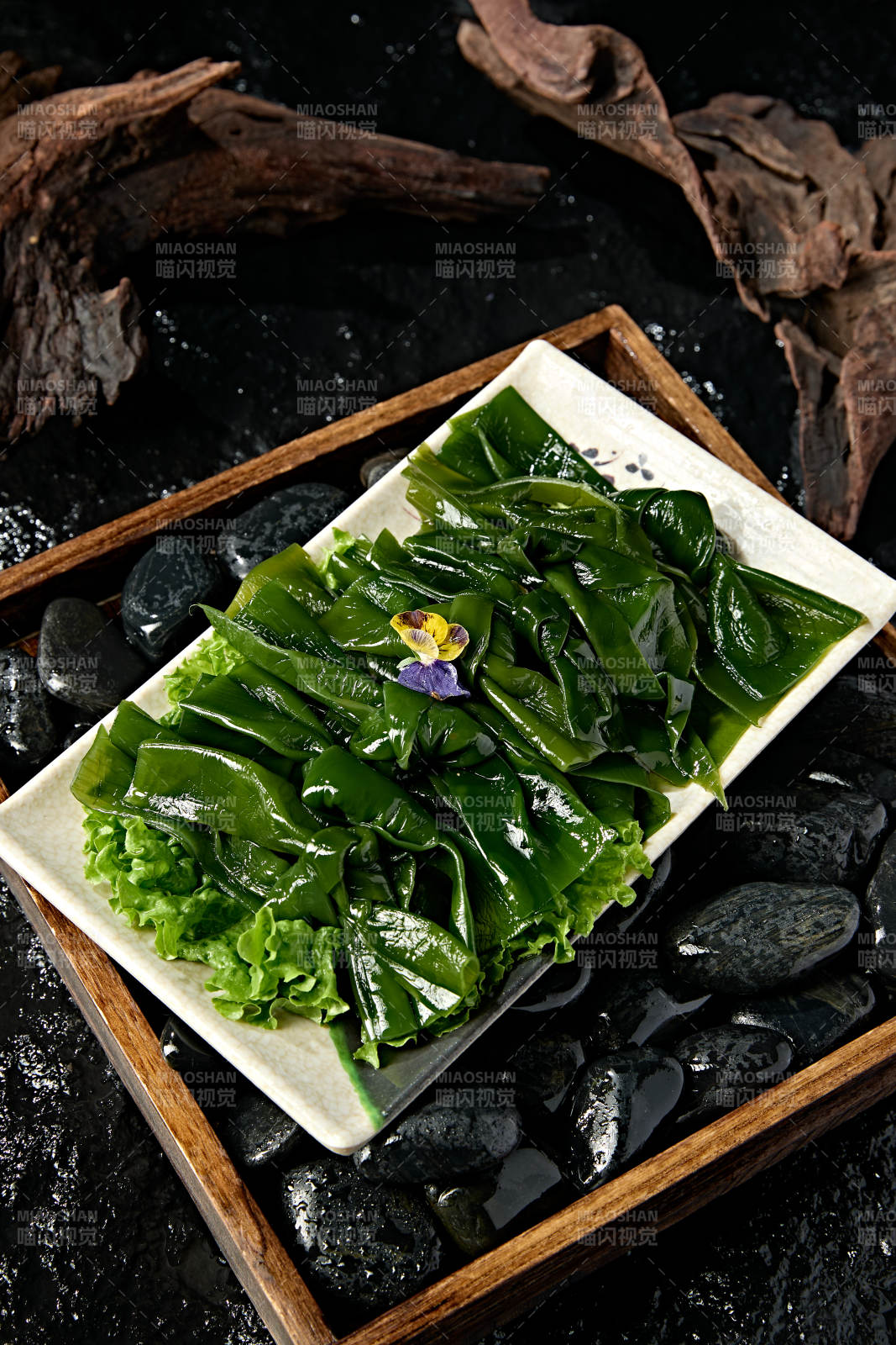 火锅食材鲜海菜困不卷图片