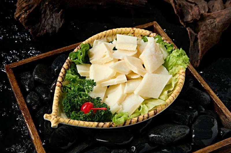 重庆火锅食材牛黄喉牛心管图片