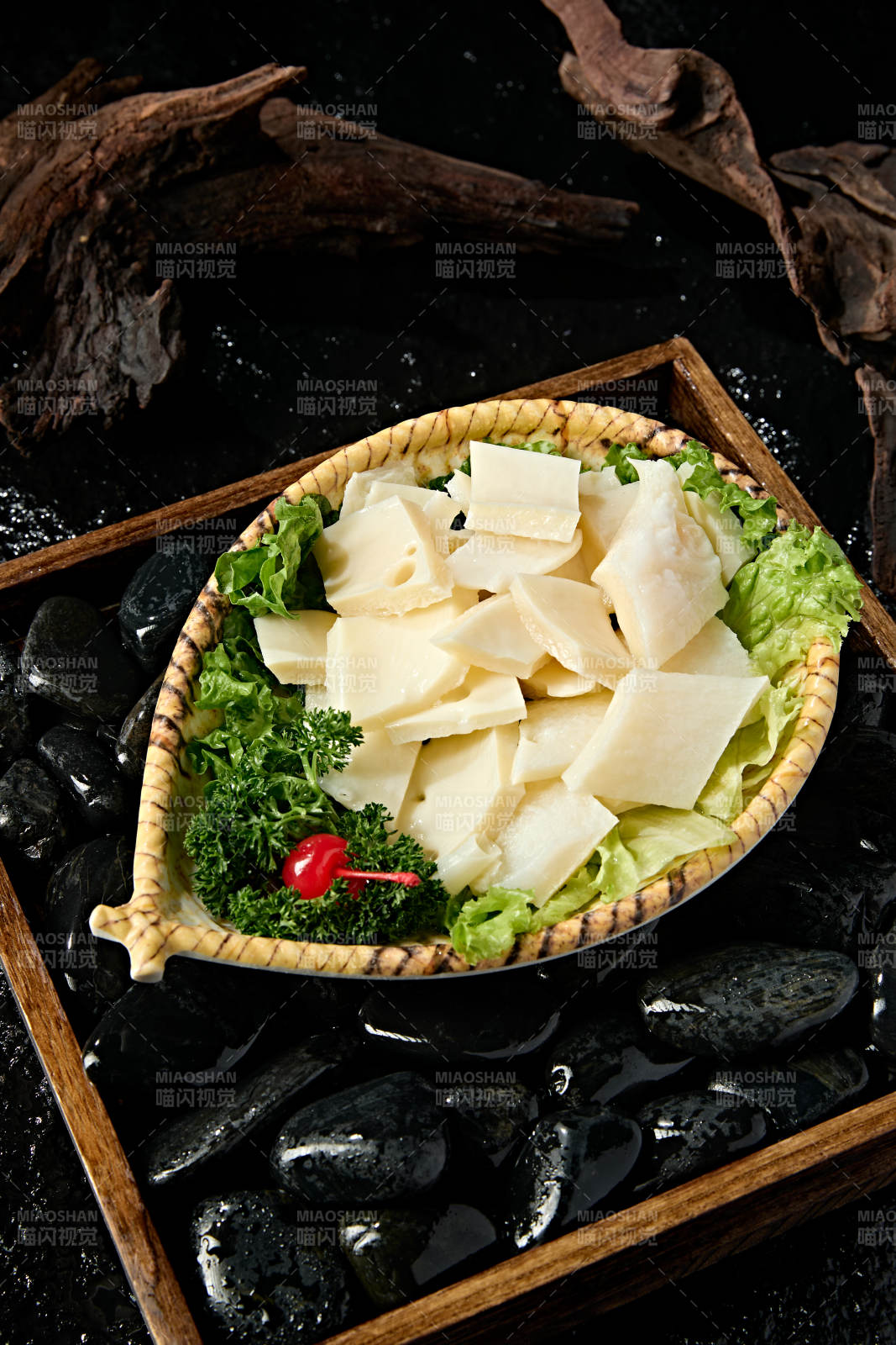 重庆火锅食材牛黄喉牛心管图片