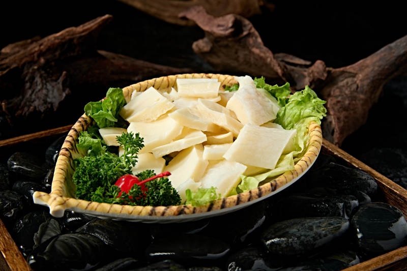 重庆火锅食材牛黄喉牛心管图片