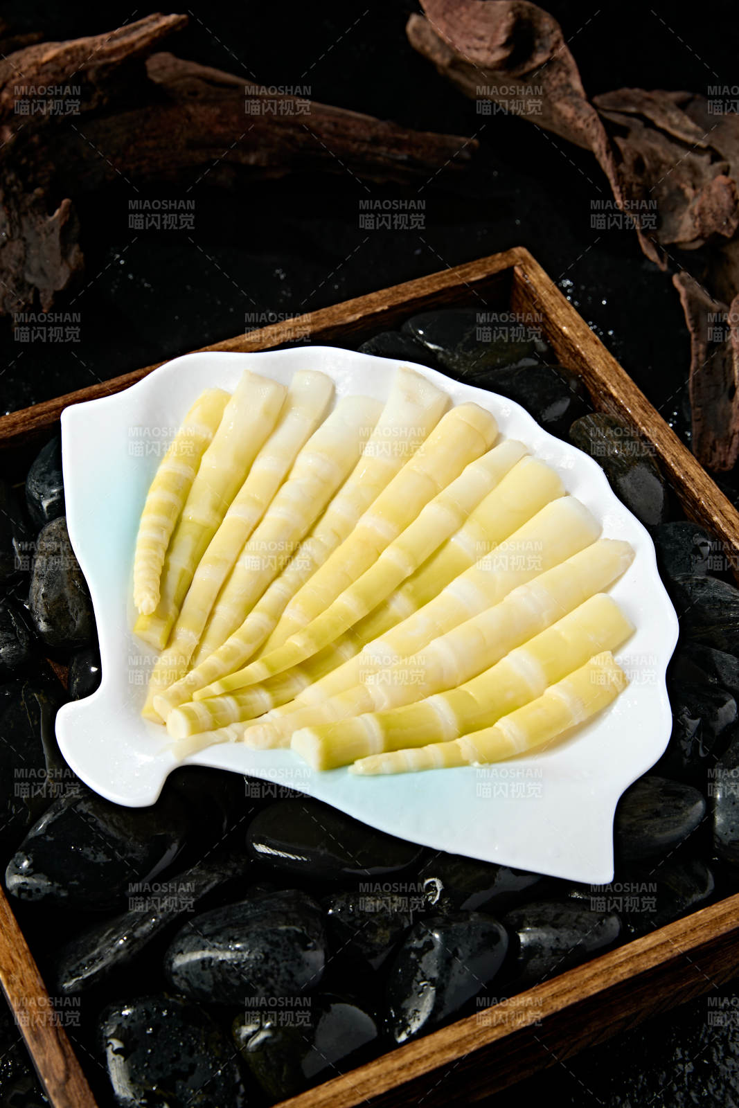 新鲜火锅配菜清水笋尖图片