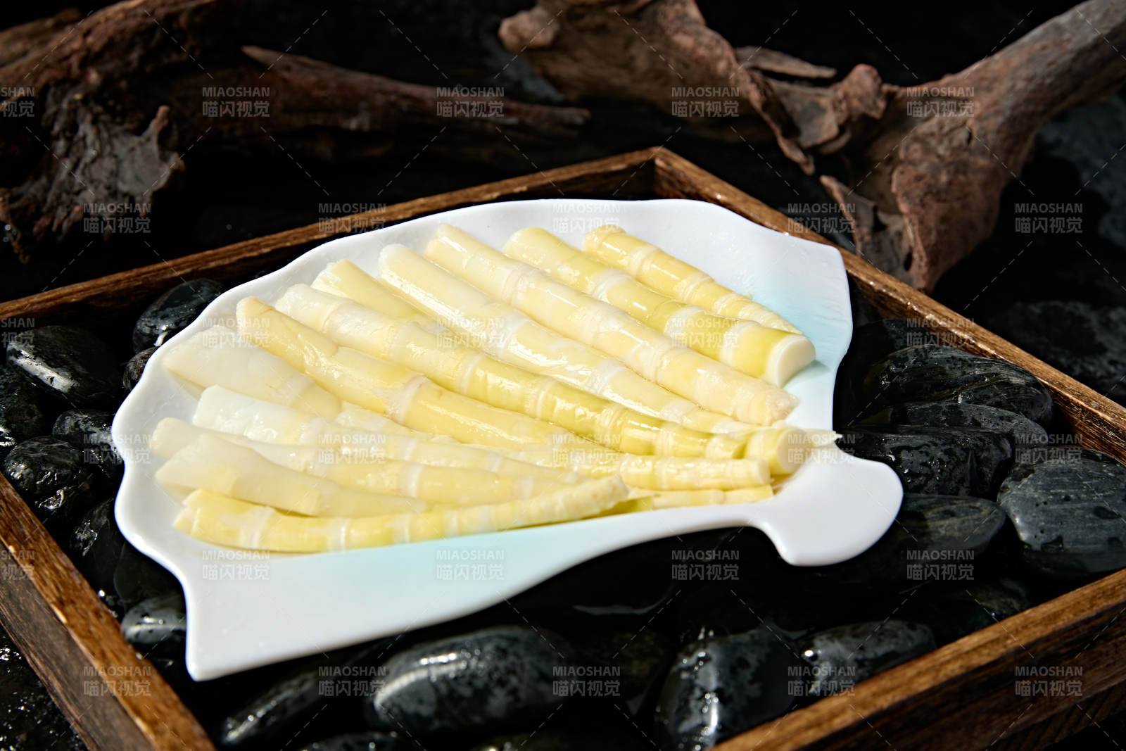 新鲜火锅配菜清水笋尖图片