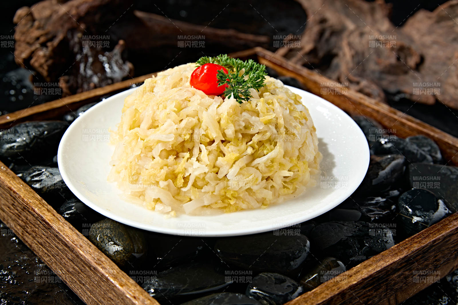 火锅食材美味东北积酸菜酸菜丝图片