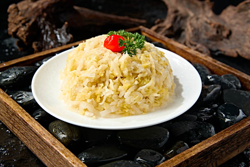 火锅食材美味东北积酸菜酸菜丝图片