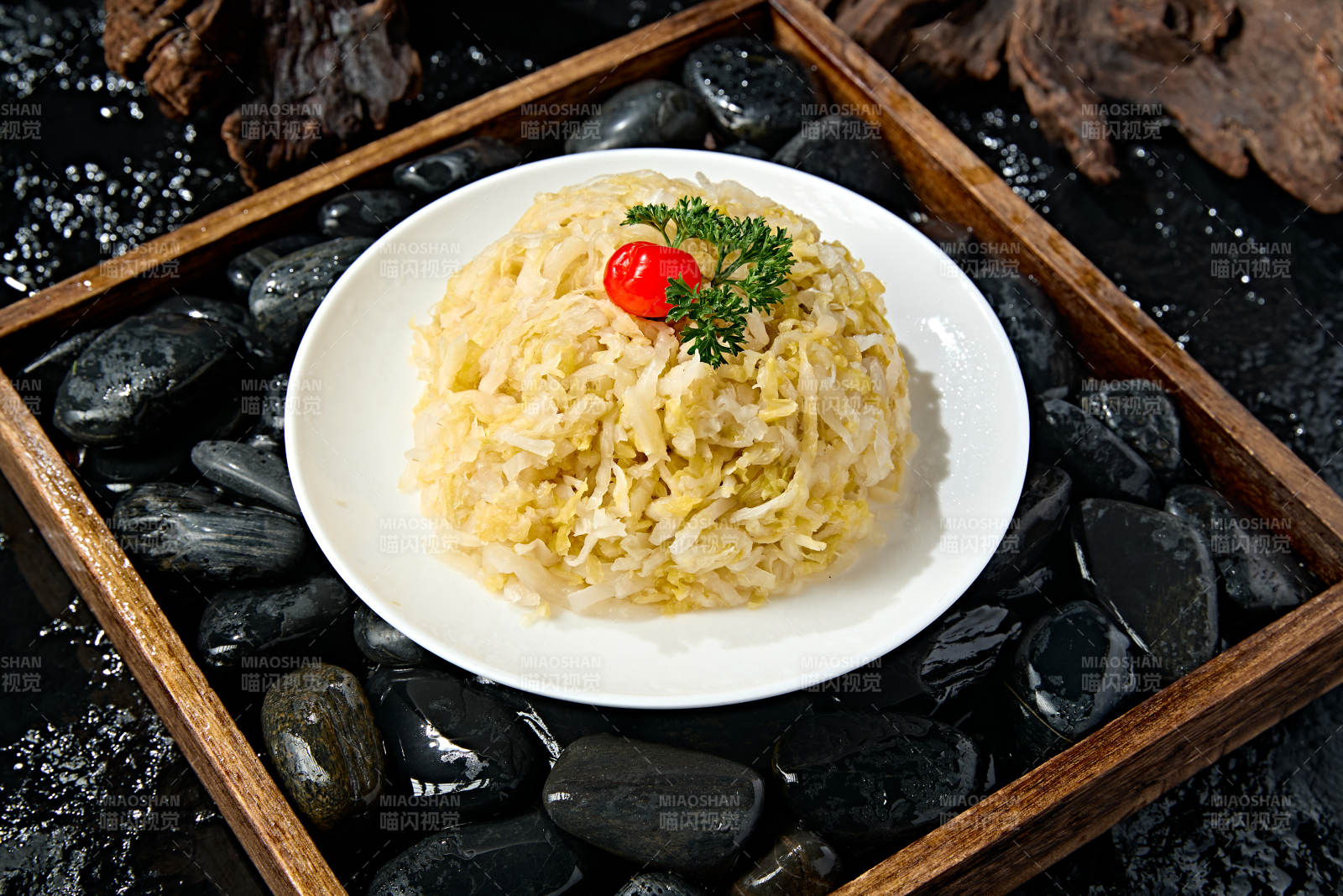 火锅食材美味东北积酸菜酸菜丝图片