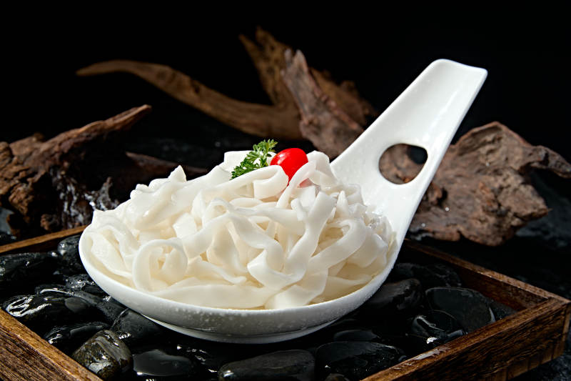 火锅食材新鲜红薯宽粉条图片