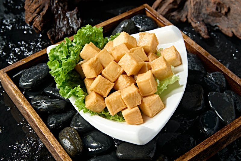 火锅配菜美味鱼豆腐图片