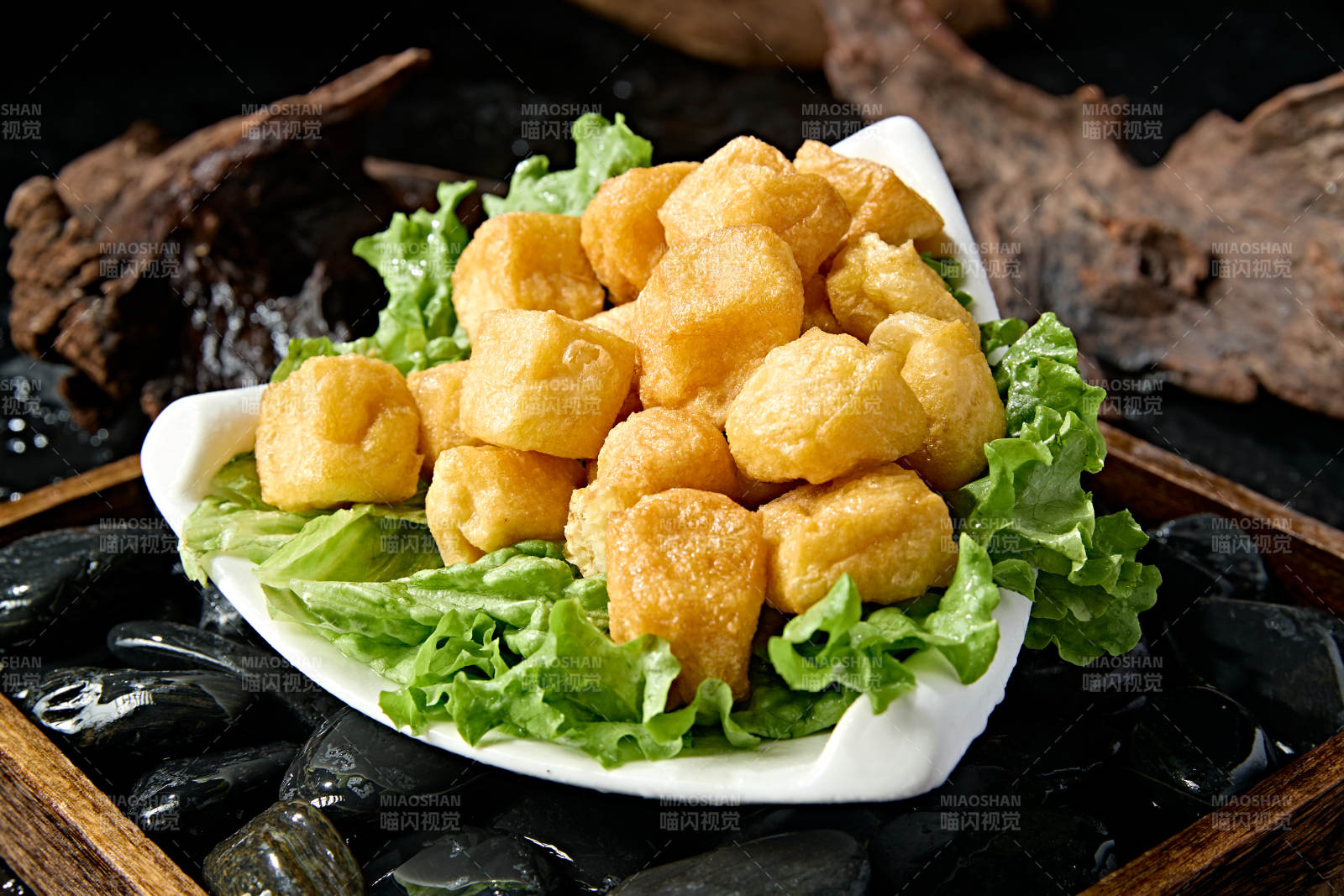 火锅打边炉食材油炸豆腐泡图片