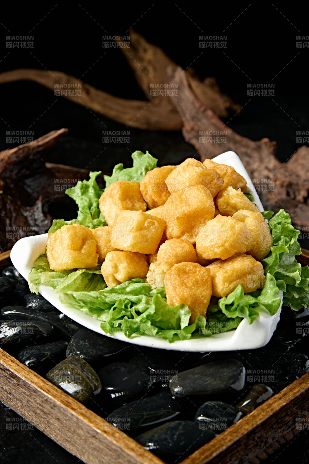 火锅打边炉食材油炸豆腐泡图片