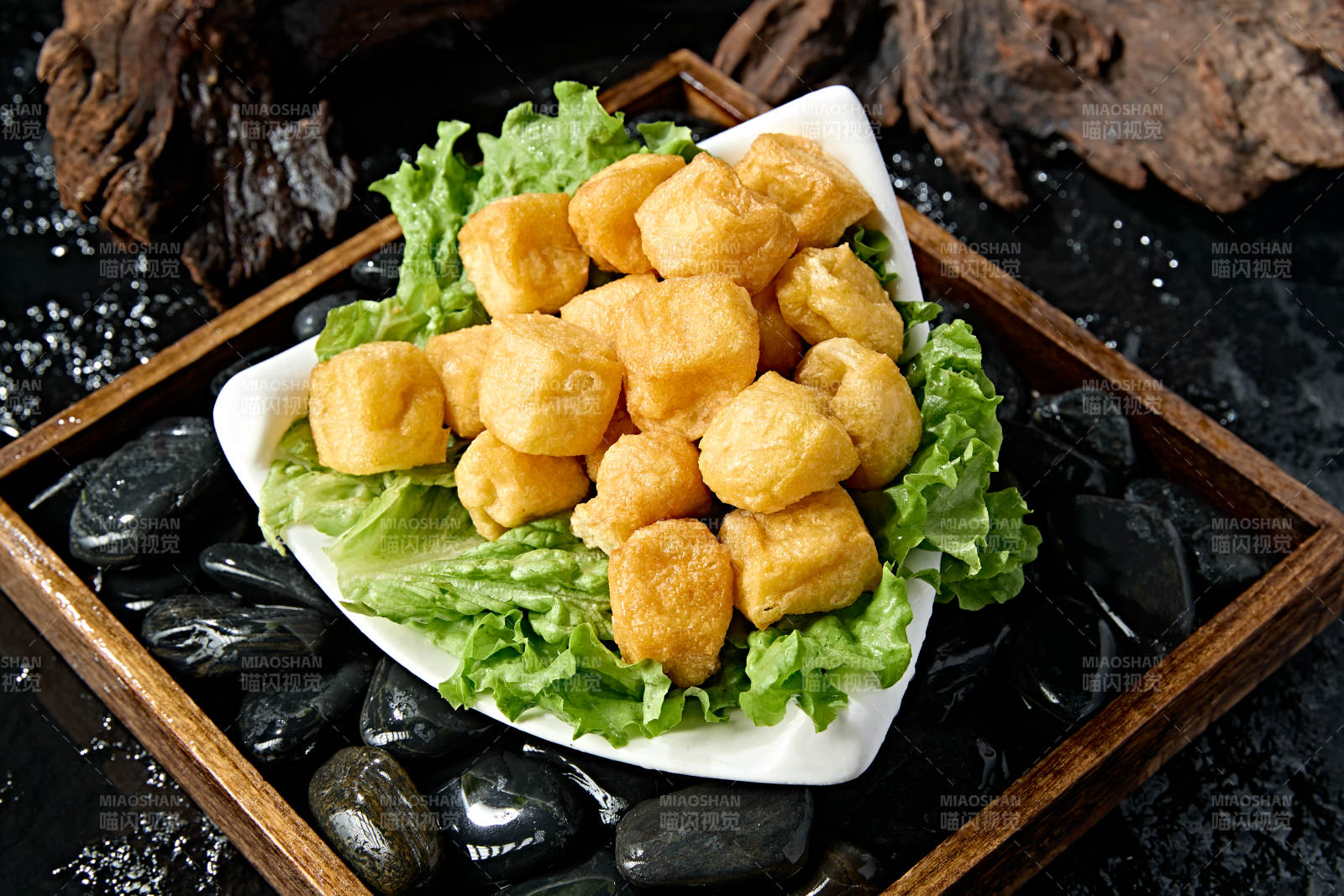 火锅打边炉食材油炸豆腐泡图片