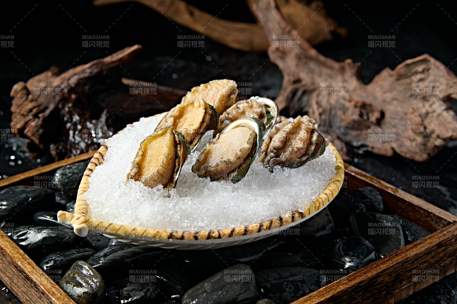 火锅食材新鲜鲍鱼图片