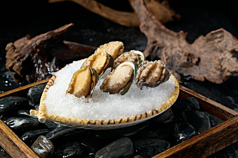 火锅食材新鲜鲍鱼图片