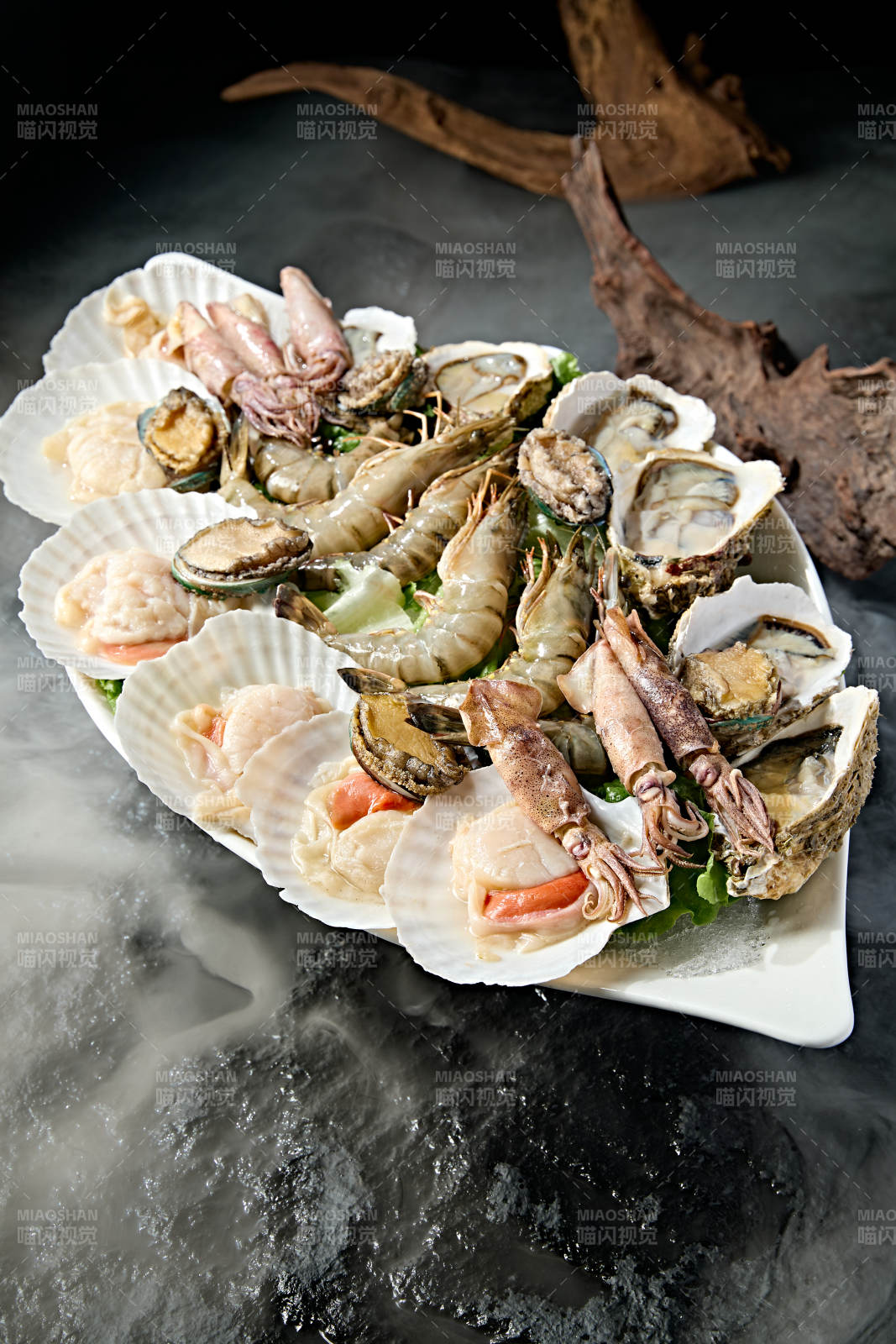 火锅极品海鲜大拼盘图片