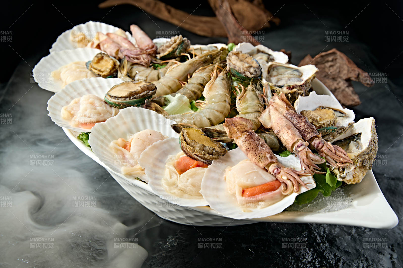火锅极品海鲜大拼盘图片