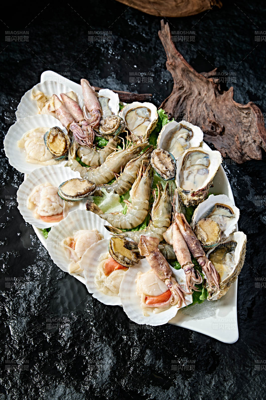 火锅极品海鲜大拼盘图片