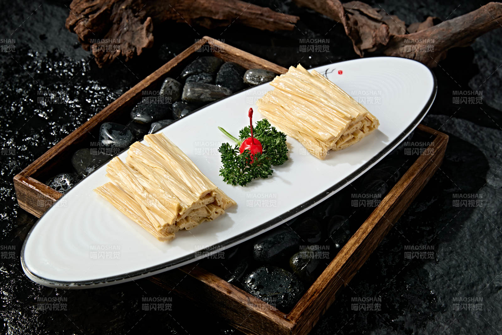 美味火锅食材腐竹段图片