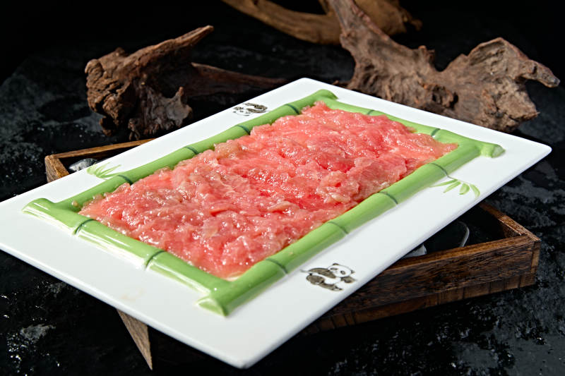 重庆火锅食材嫩滑牛上脑肉图片