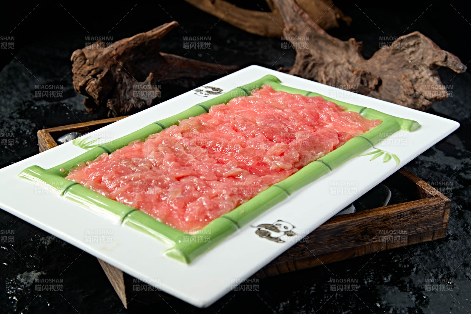 重庆火锅食材嫩滑牛上脑肉图片