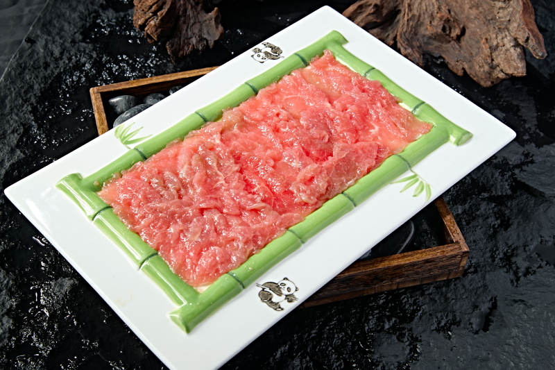 重庆火锅食材嫩滑牛上脑肉图片