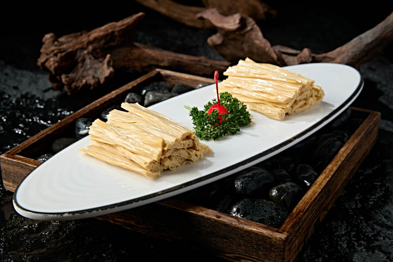 美味火锅食材腐竹段图片