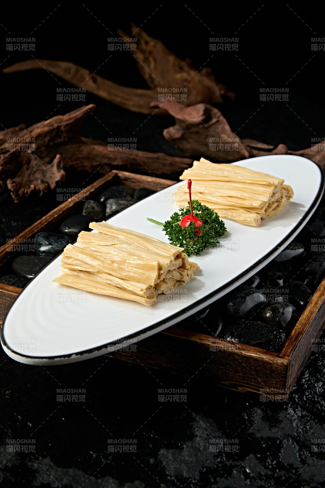 美味火锅食材腐竹段图片