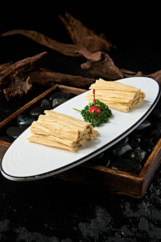 美味火锅食材腐竹段图片