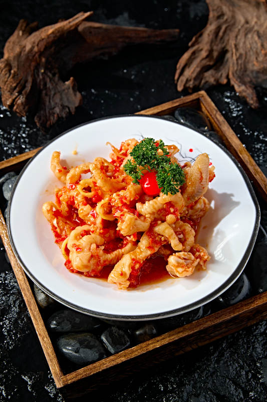 精美凉菜柠檬酸辣脱骨凤爪图片