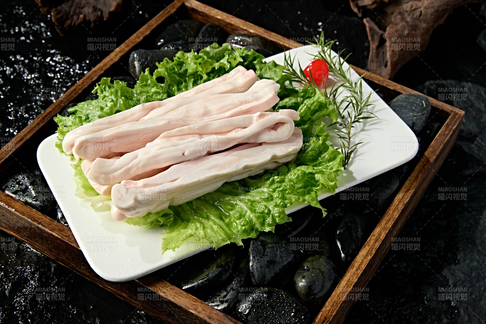 川渝火锅食材牛骨髓图片