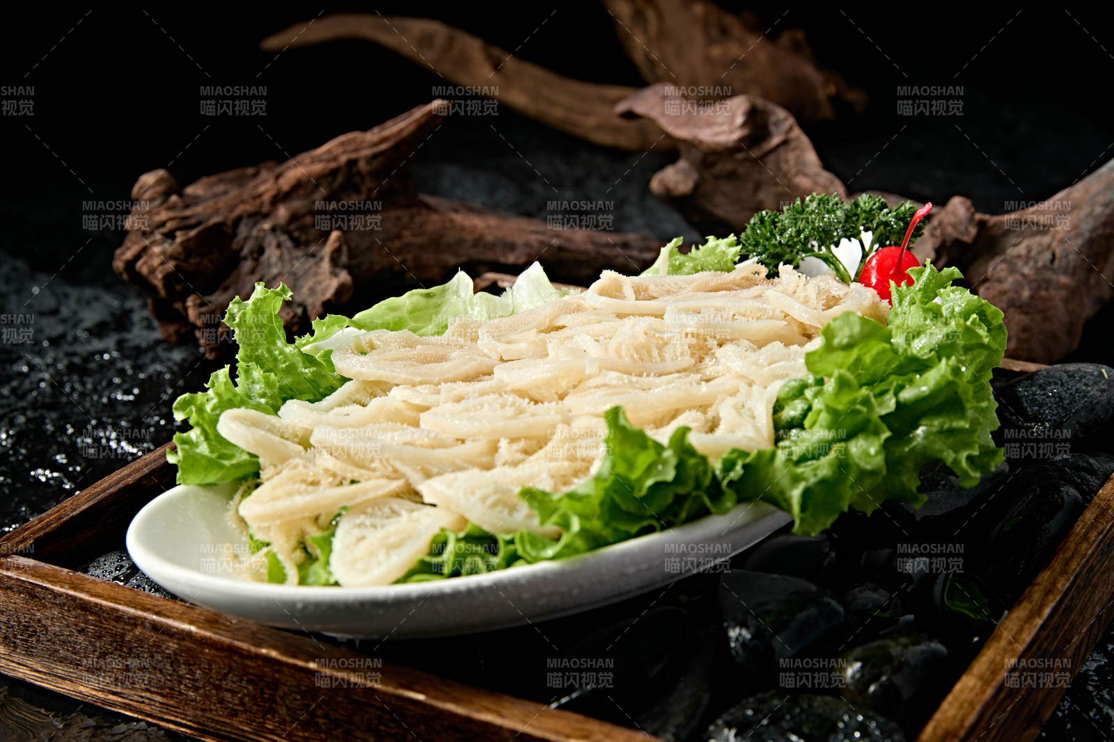 美味火锅涮品食材新鲜毛肚丝图片