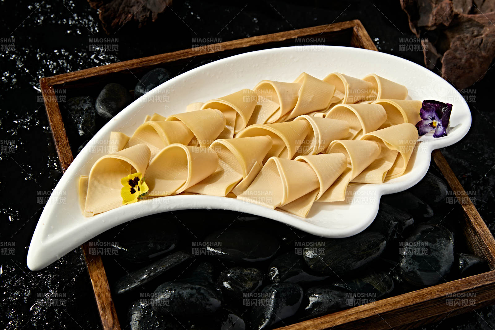 火锅涮品干豆腐皮图片