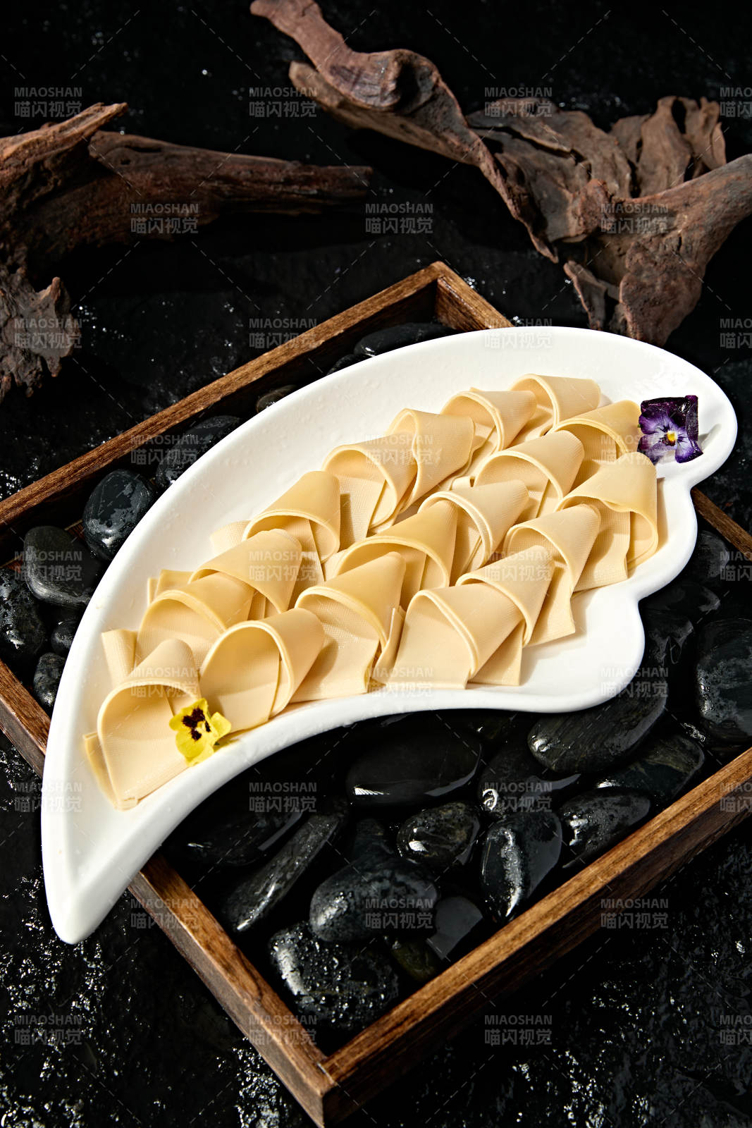 火锅涮品干豆腐皮图片