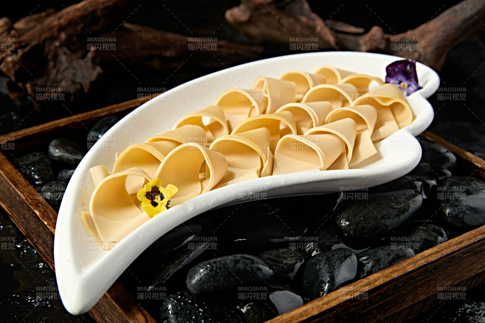 火锅涮品干豆腐皮图片