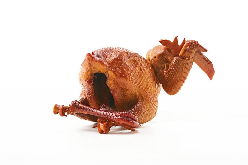 中餐美食熏酱烧鸡图片