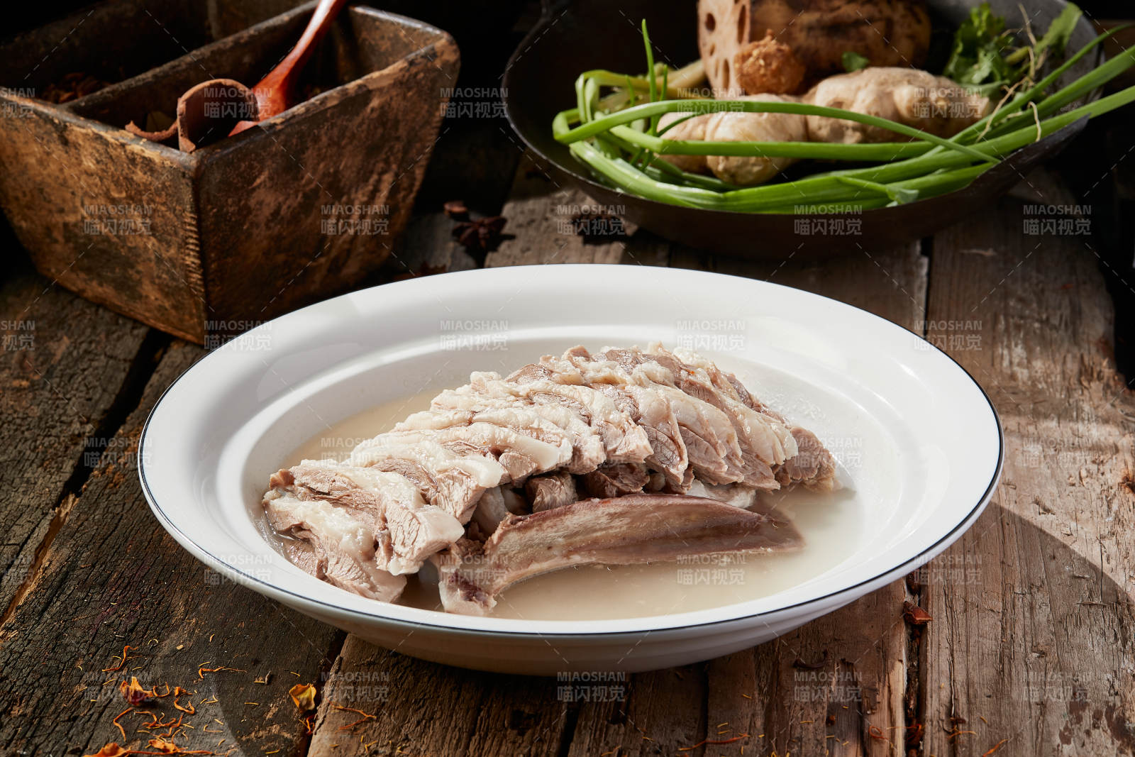 清水炖蒙古手把肉图片