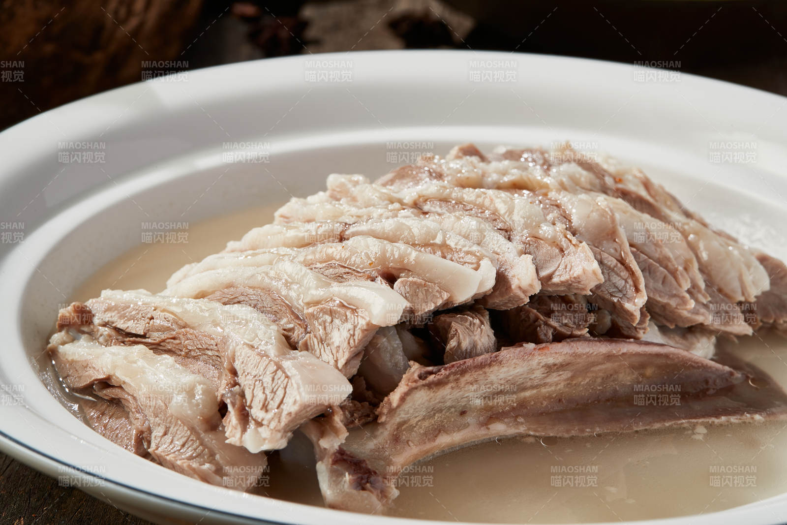 清水炖蒙古手把肉图片