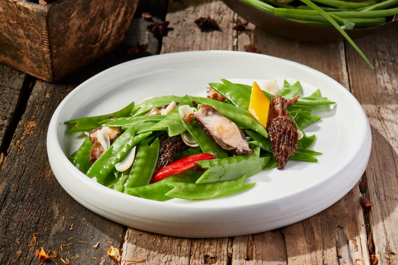 改版荷塘月色小炒图片