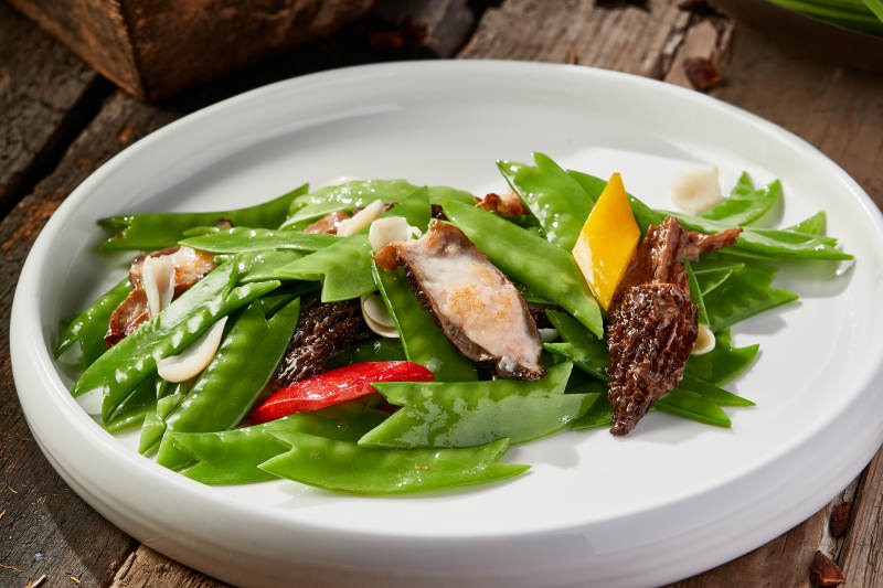 改版荷塘月色小炒图片