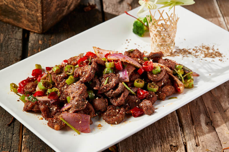 湘味小炒猪腰片图片