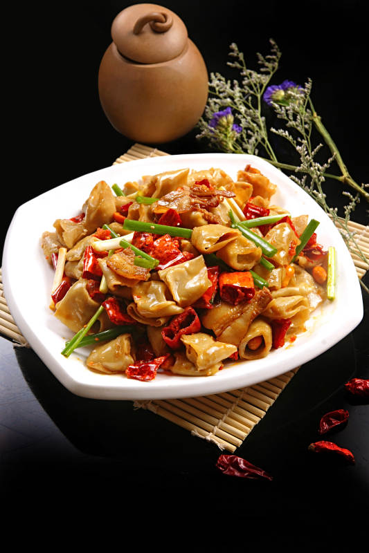 辣炒莜面窝窝图片