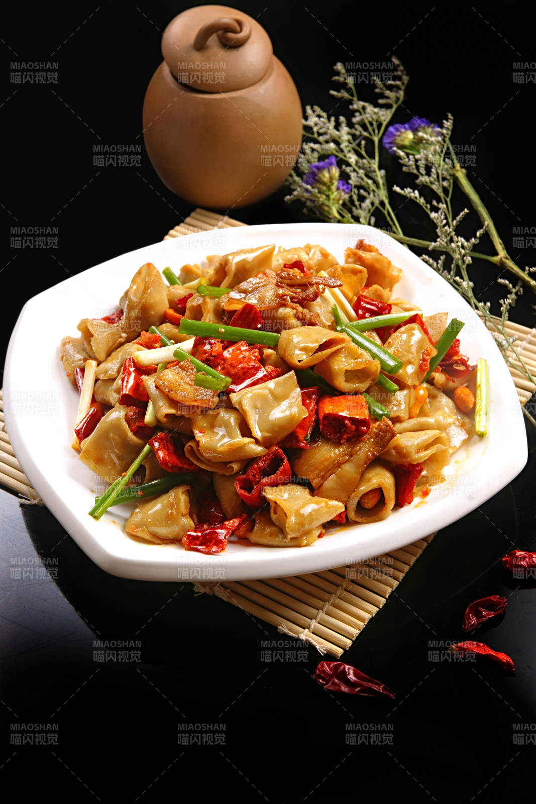 辣炒莜面窝窝图片